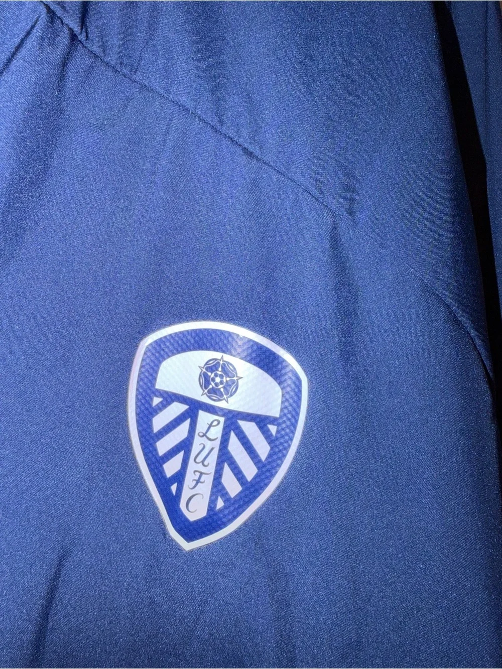 adidas Navy Blue Leeds United Track Jacket